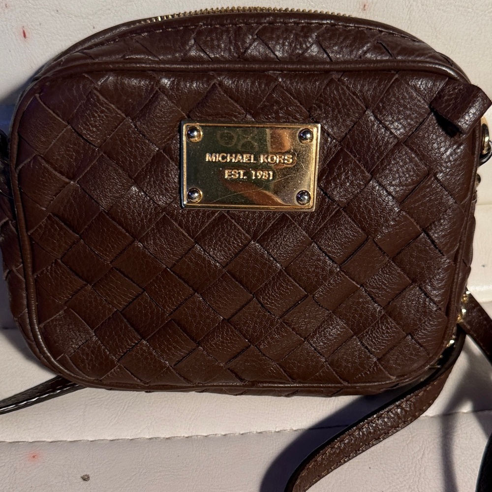 MICHAEL Michael Kors Dark Brown Crossbody Bag - Picture 3 of 8
